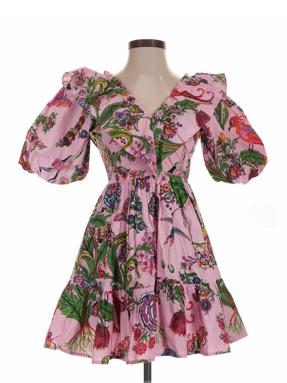 Ban Jian An Floral Mini Dress